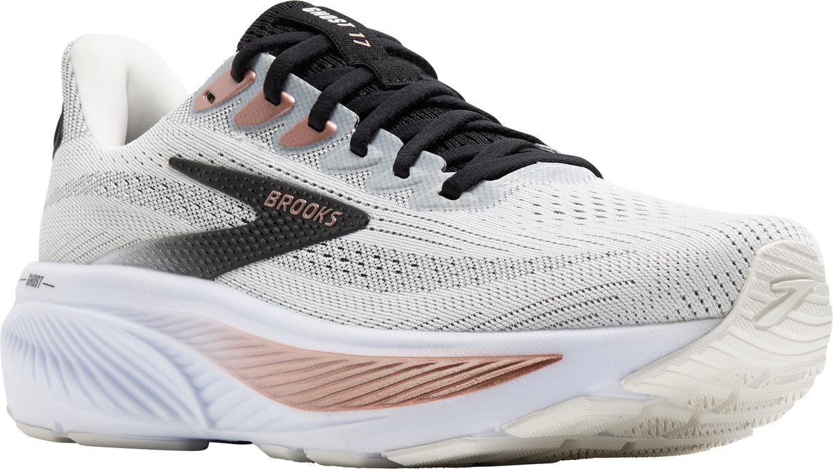 Brooks Ghost 17 Womens Running Shoes - White