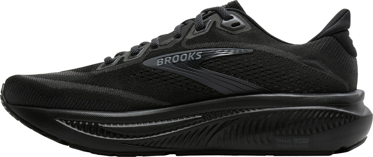 Brooks Ghost 18 WIDE FIT (2E) Mens Running Shoes - Black