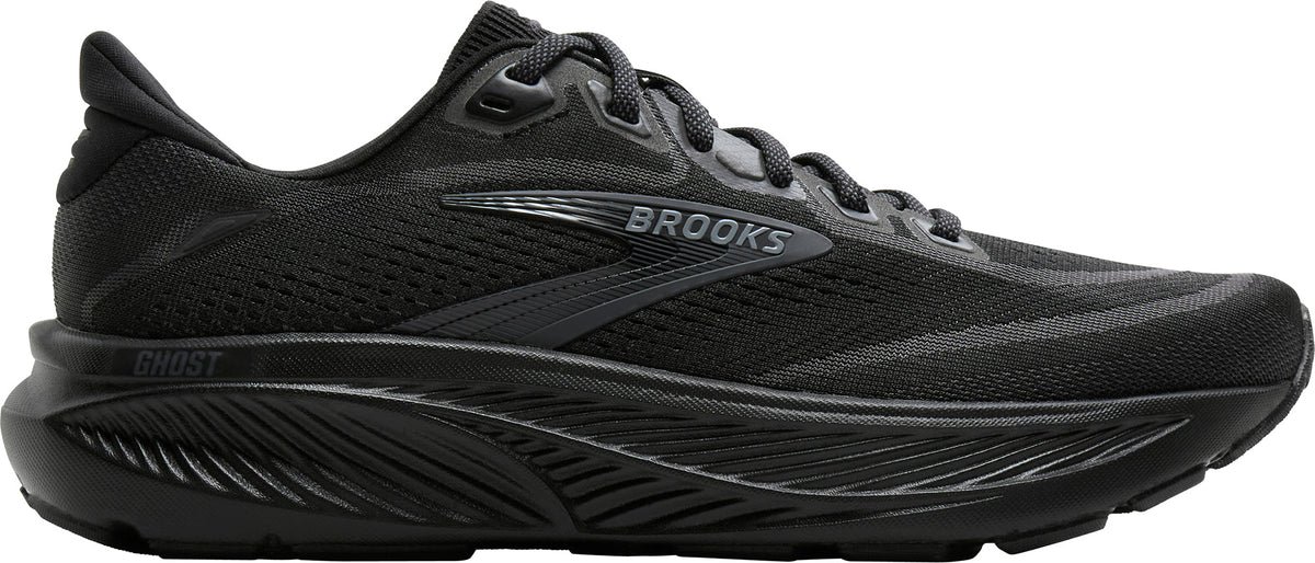 Brooks Ghost 18 WIDE FIT Womens Running Shoes - Black