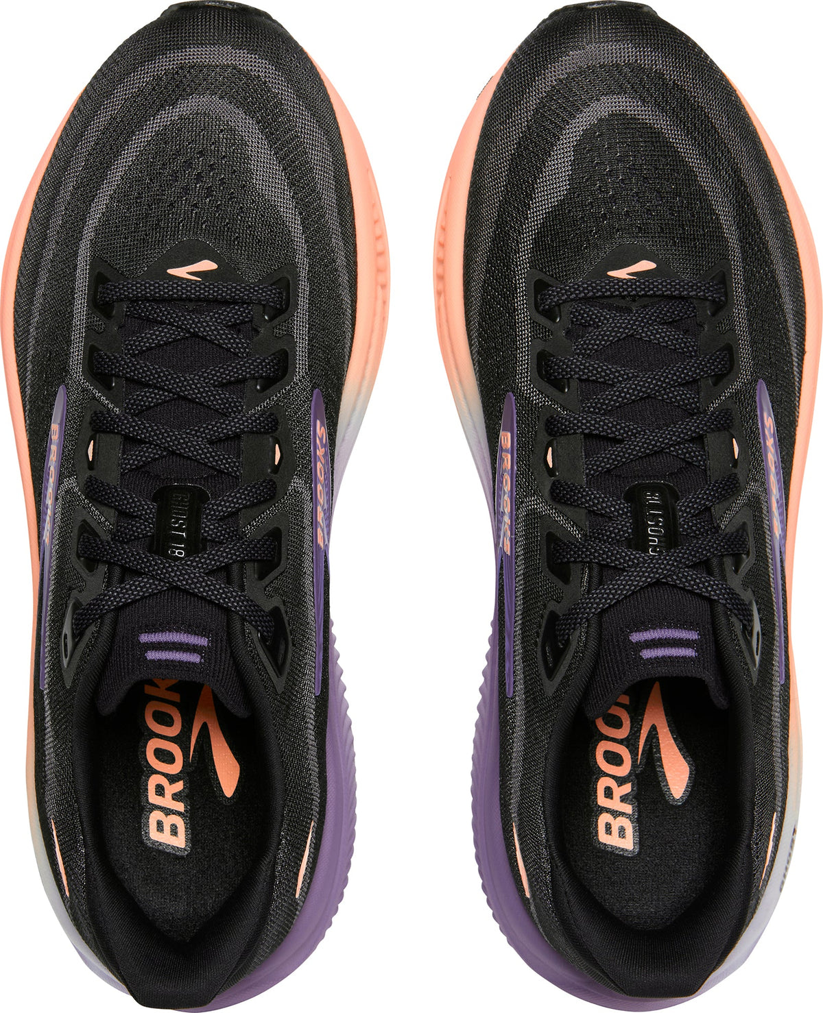 Brooks Ghost 18 Womens Running Shoes - Black