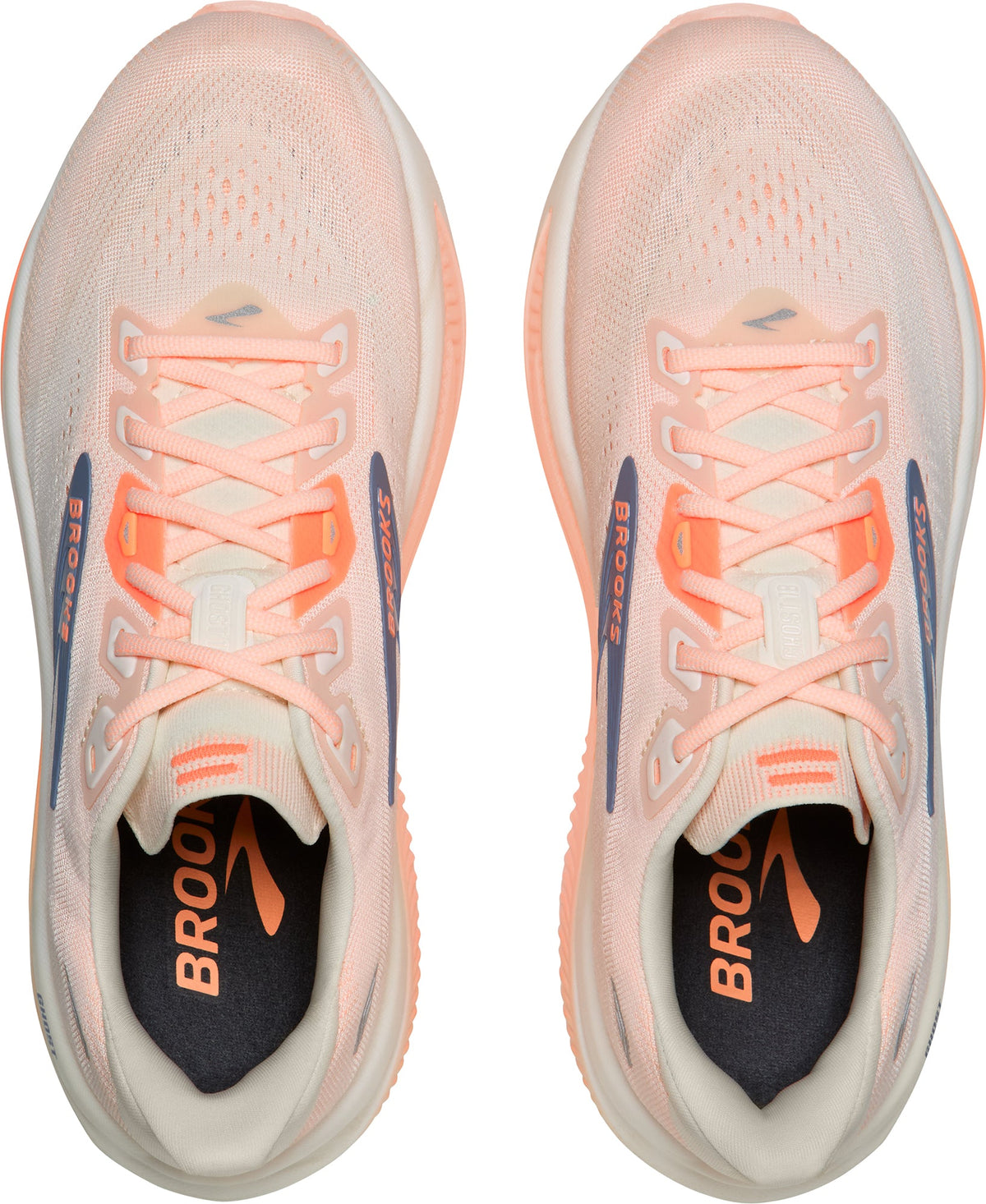 Brooks Ghost 18 WIDE FIT Womens Running Shoes - Orange