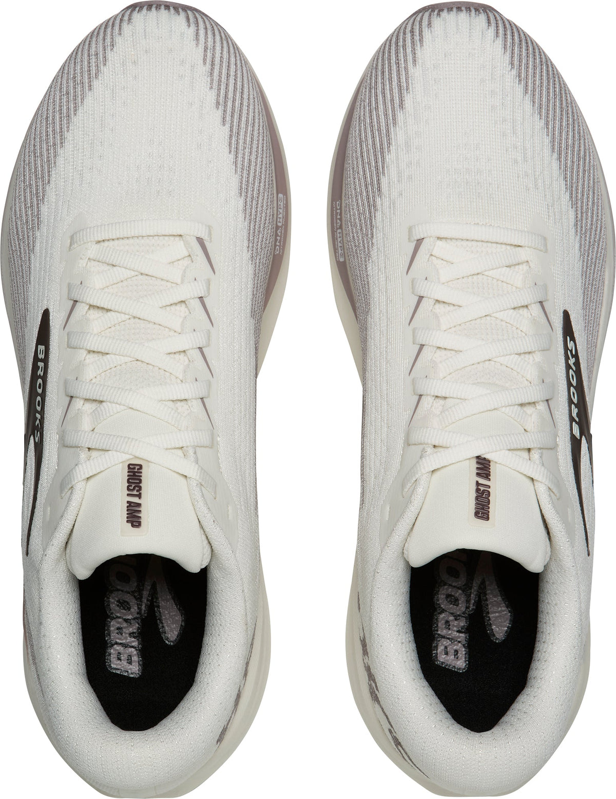 Brooks Ghost AMP Mens Running Shoes - Cream