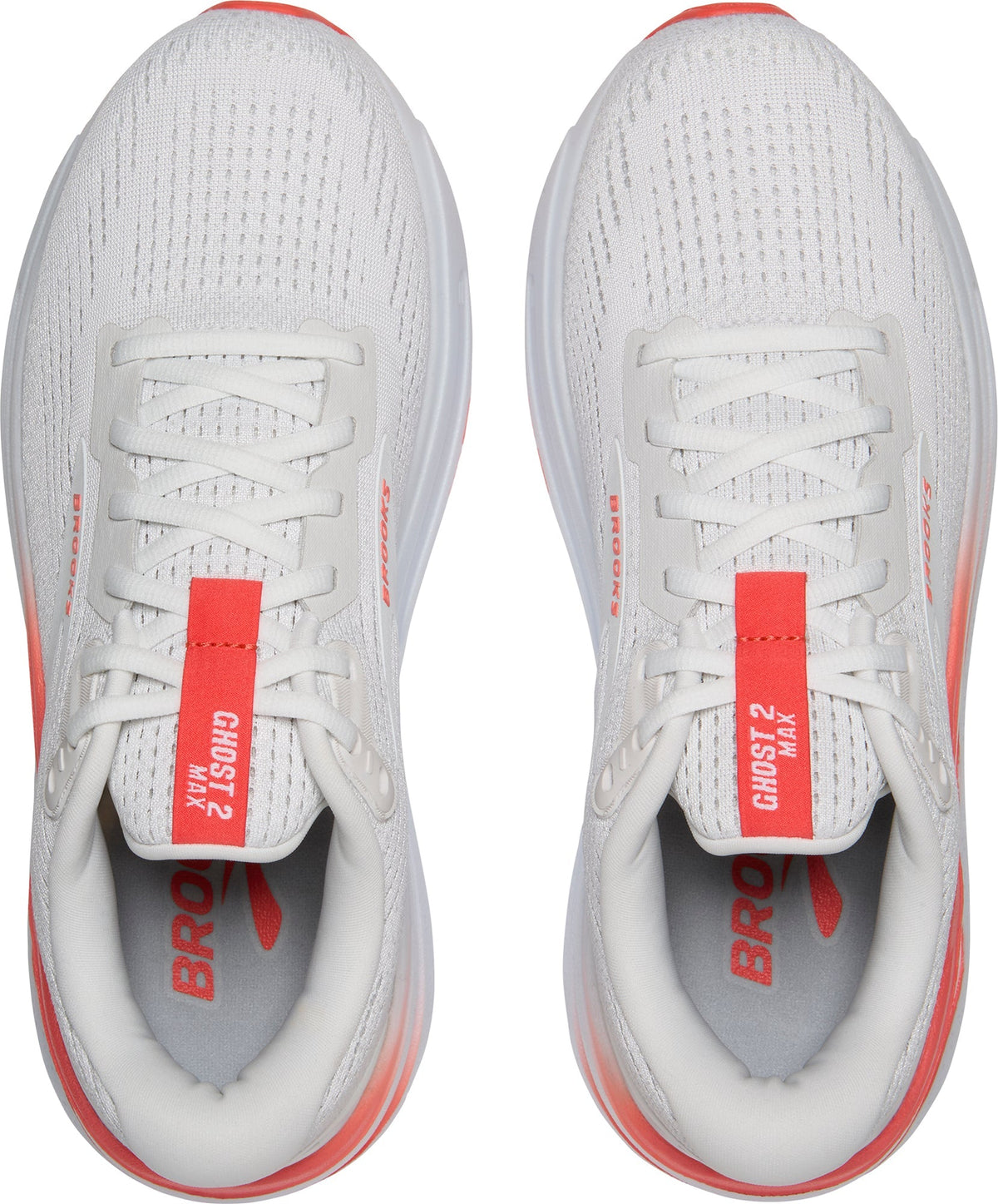 Brooks Ghost Max 2 Womens Running Shoes - White