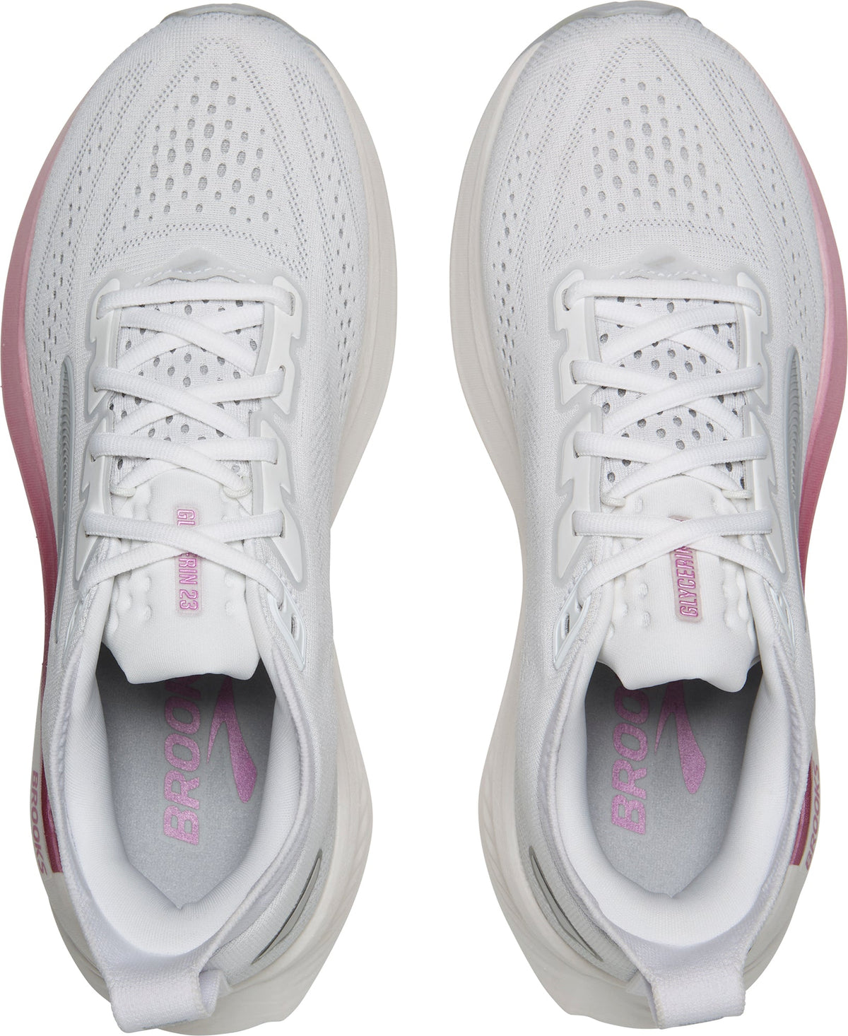 Brooks Glycerin 23 Womens Running Shoes - White