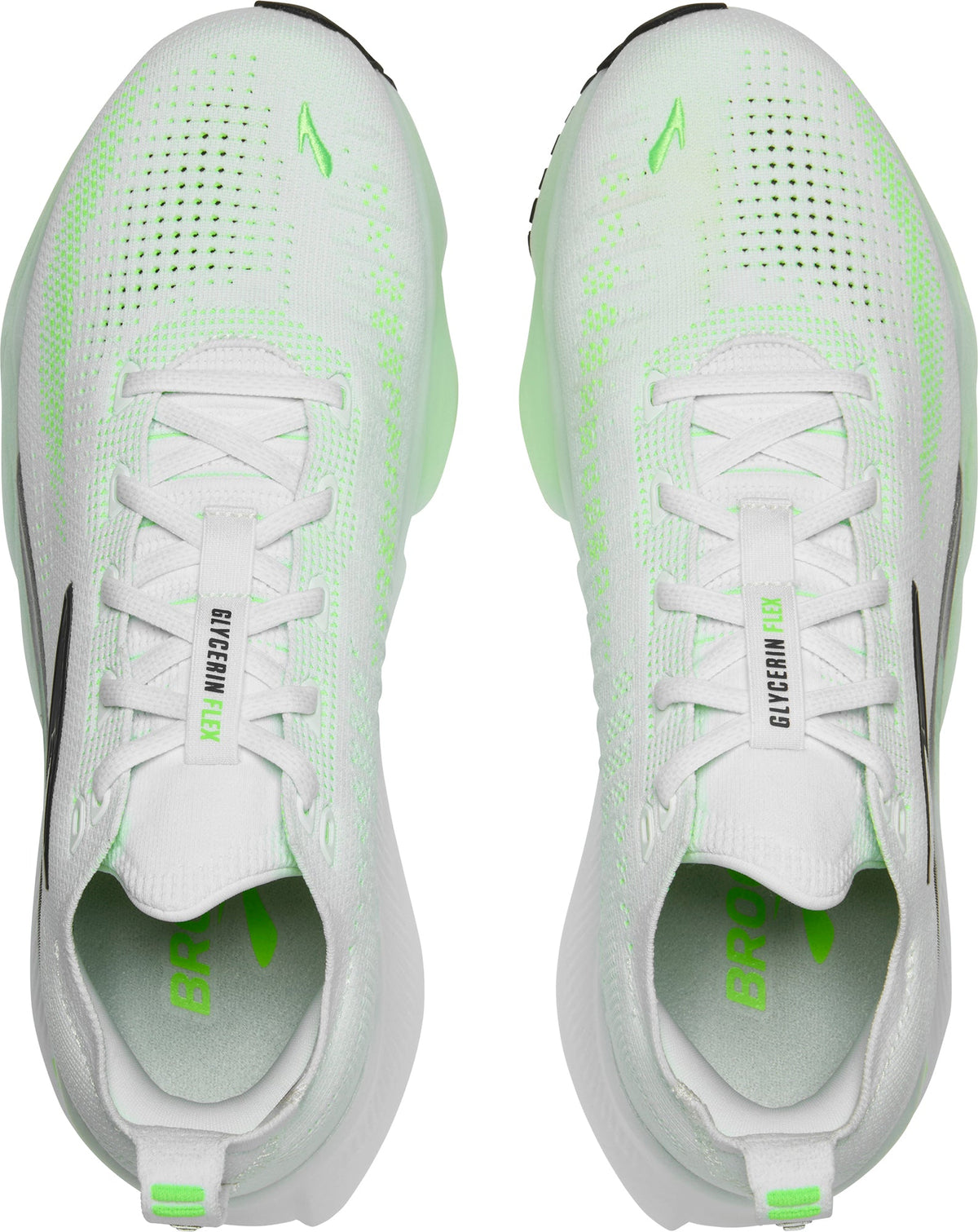 Brooks Glycerin Flex Mens Running Shoes - White
