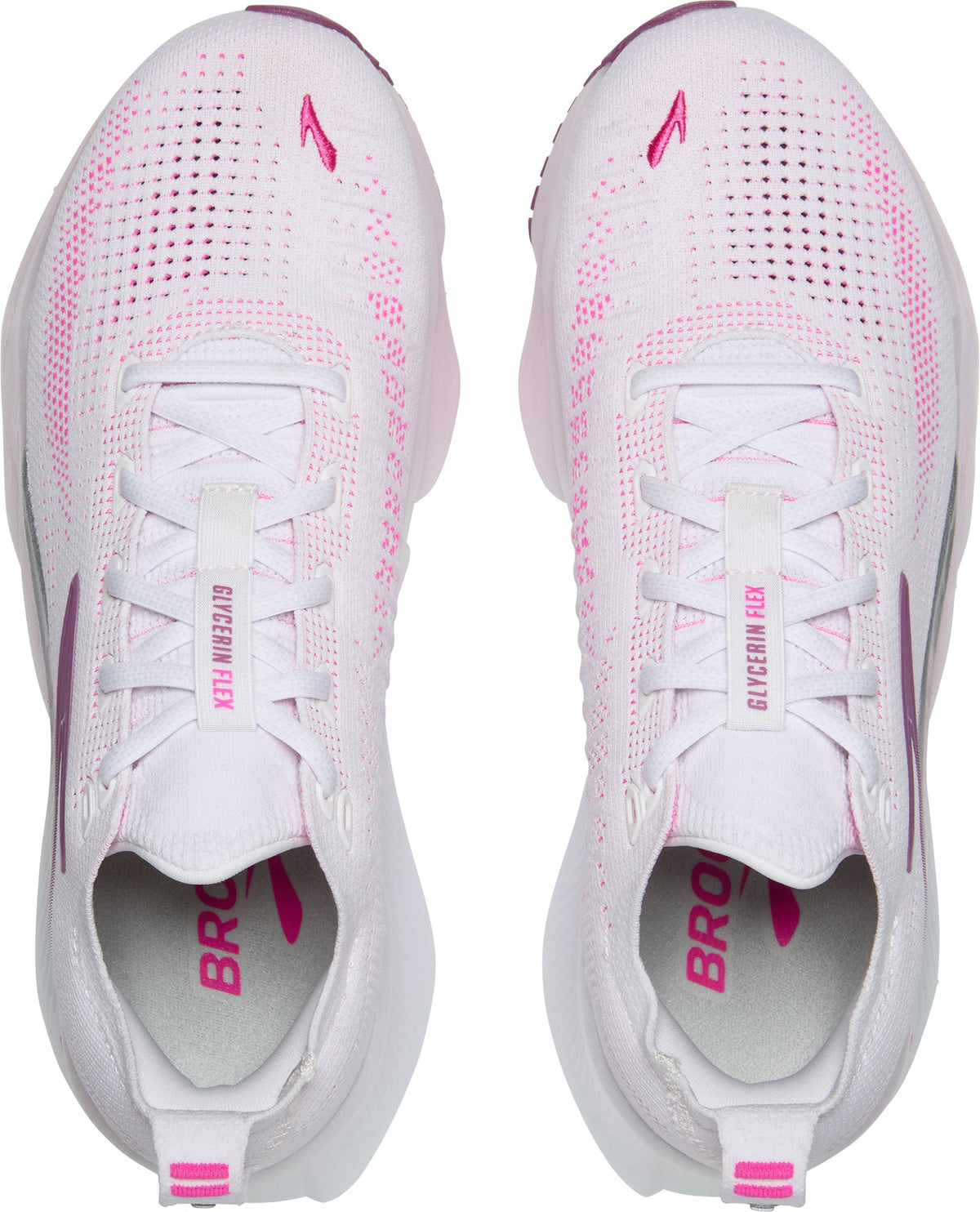 Brooks Glycerin Flex Womens Running Shoes - White