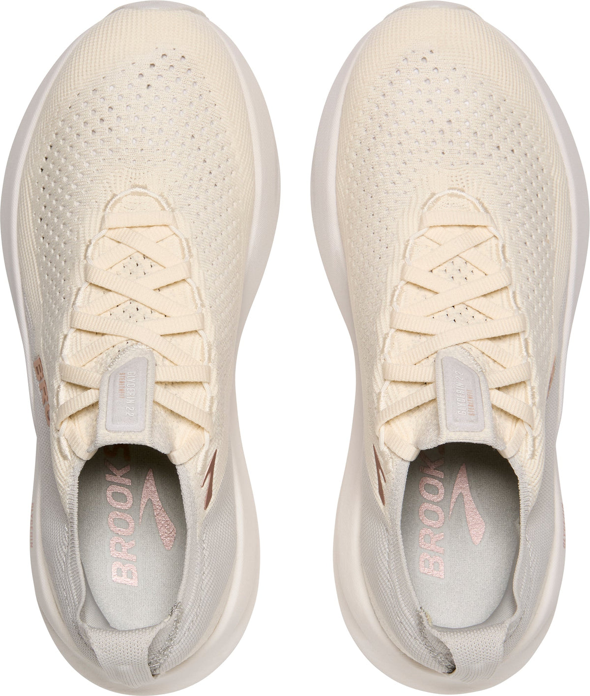 Brooks Glycerin StealthFit 22 Womens Running Shoes - Cream
