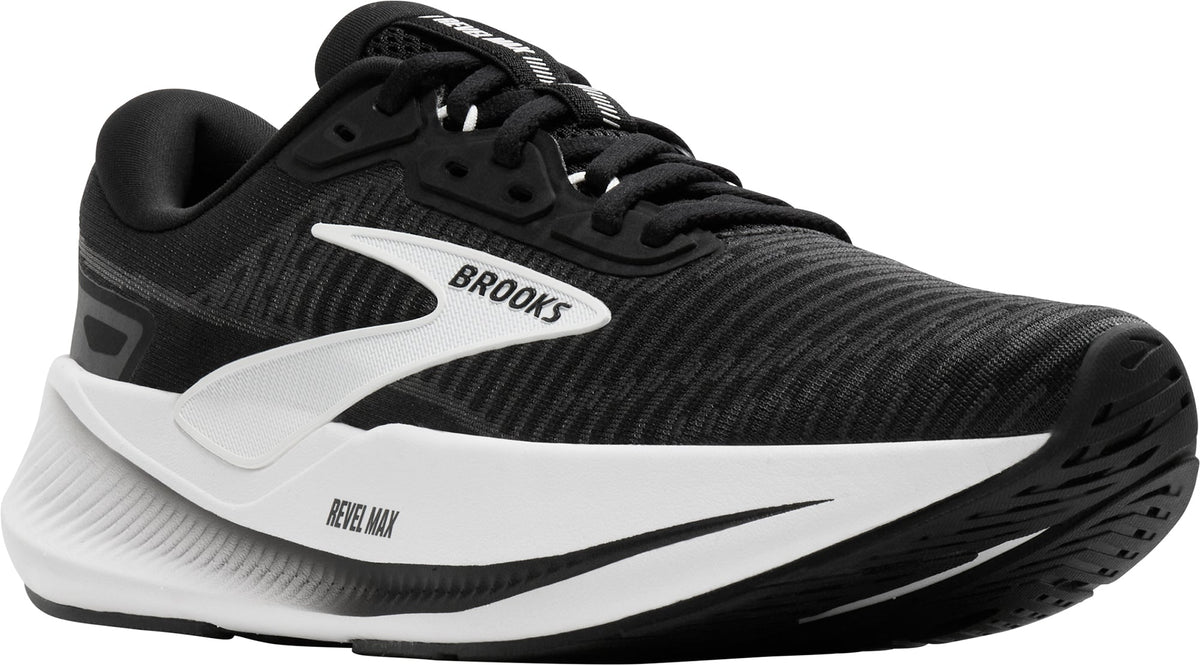 Brooks Revel Max Womens Running Shoes - Black