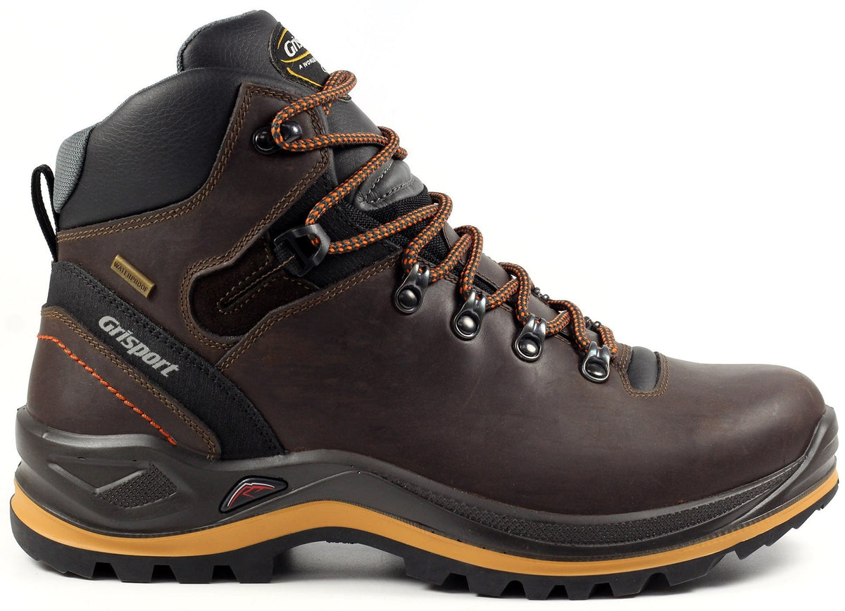Grisport Pyke WIDE FIT Waterproof Mens Walking Boots - Brown