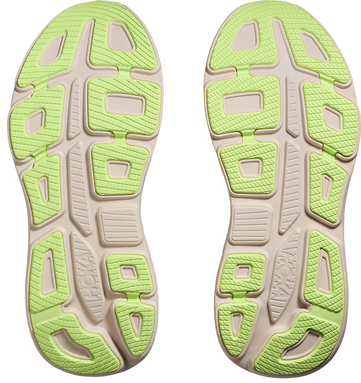Hoka Bondi 9 Mens Running Shoes - Cream