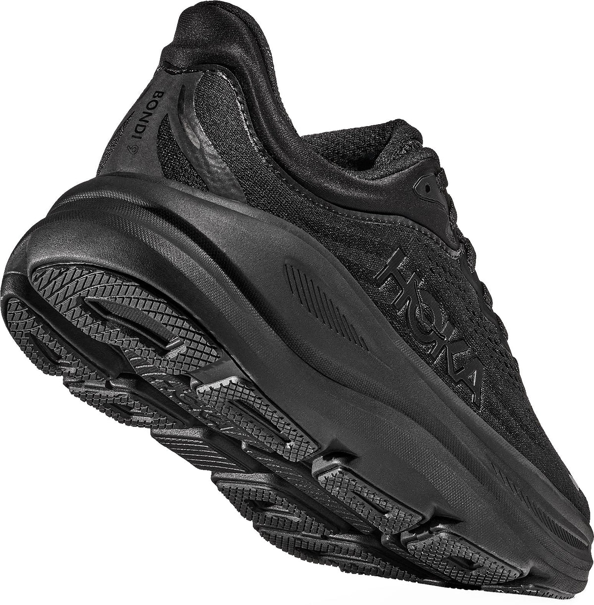 Hoka Bondi 9 Womens Running Shoes - Black