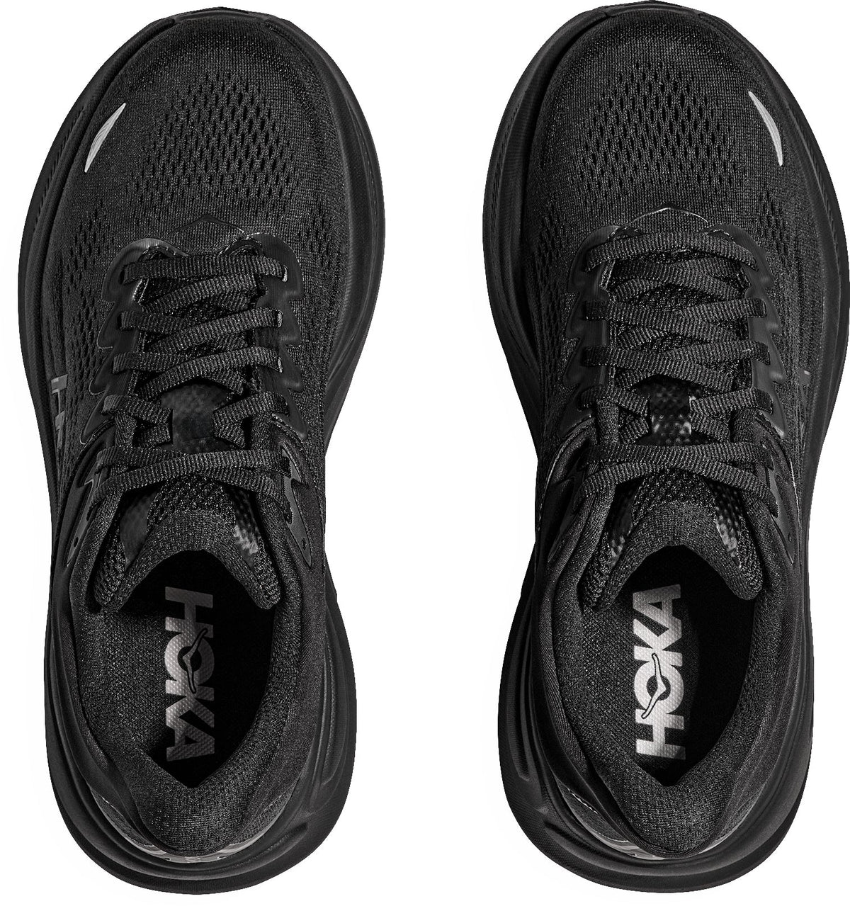Hoka Bondi 9 Womens Running Shoes - Black