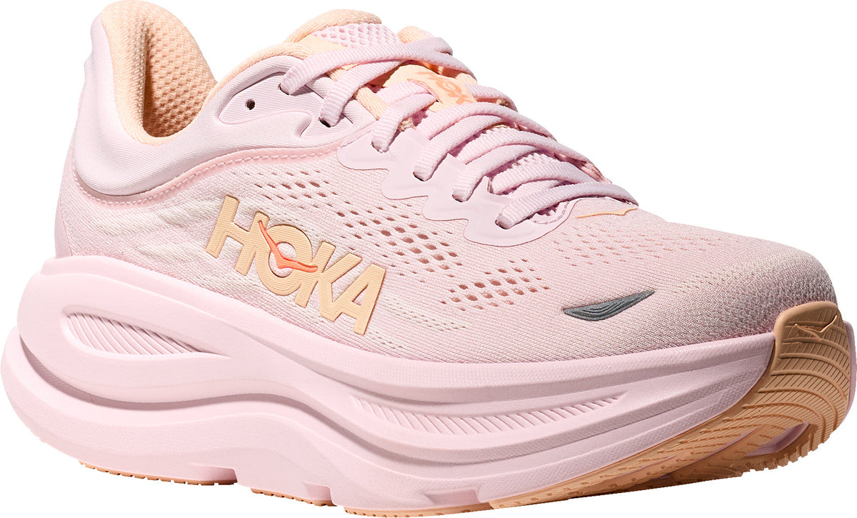Hoka Bondi 9 Womens Running Shoes - Pink