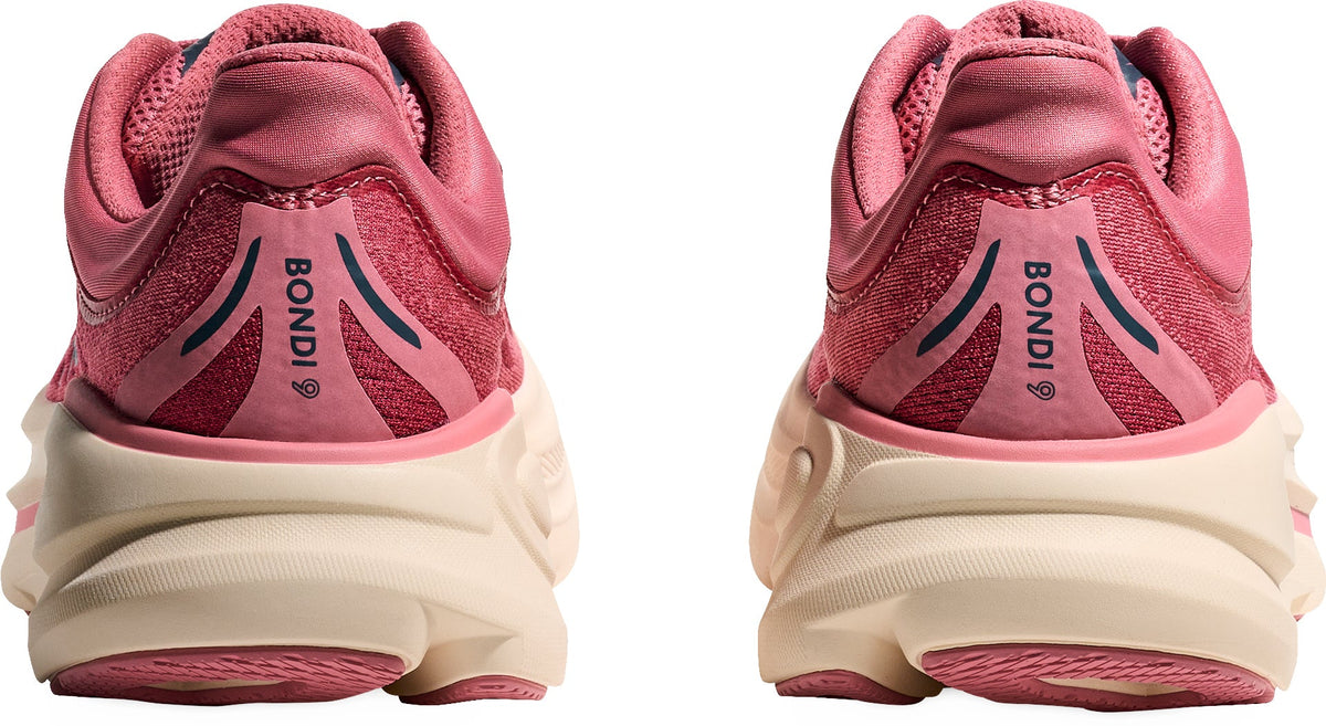 Hoka Bondi 9 Womens Running Shoes - Pink