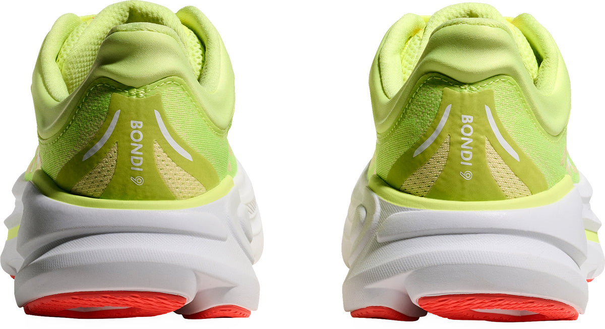 Hoka Bondi 9 Womens Running Shoes - Yellow