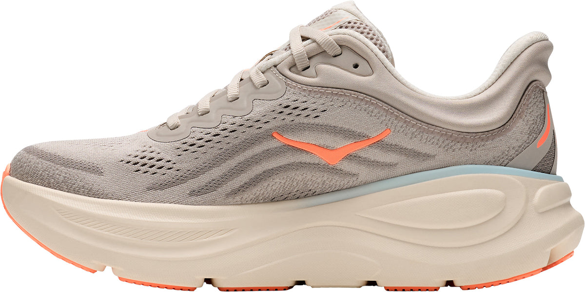 Hoka Bondi 9 Womens Running Shoes - Grey