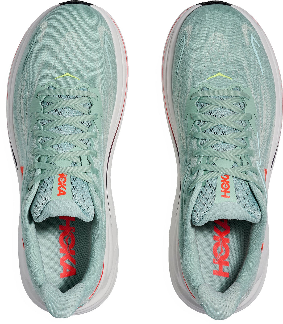 Hoka Clifton 10 Mens Running Shoes - Green