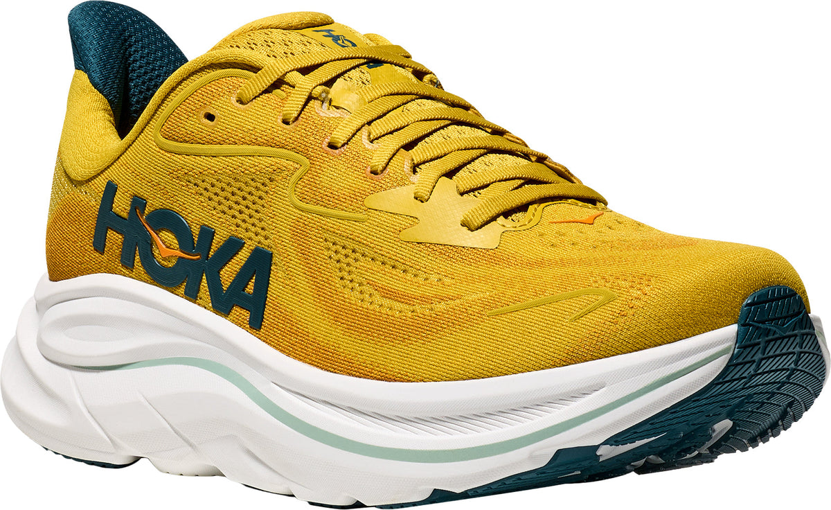 Hoka Clifton 10 Mens Running Shoes - Yellow