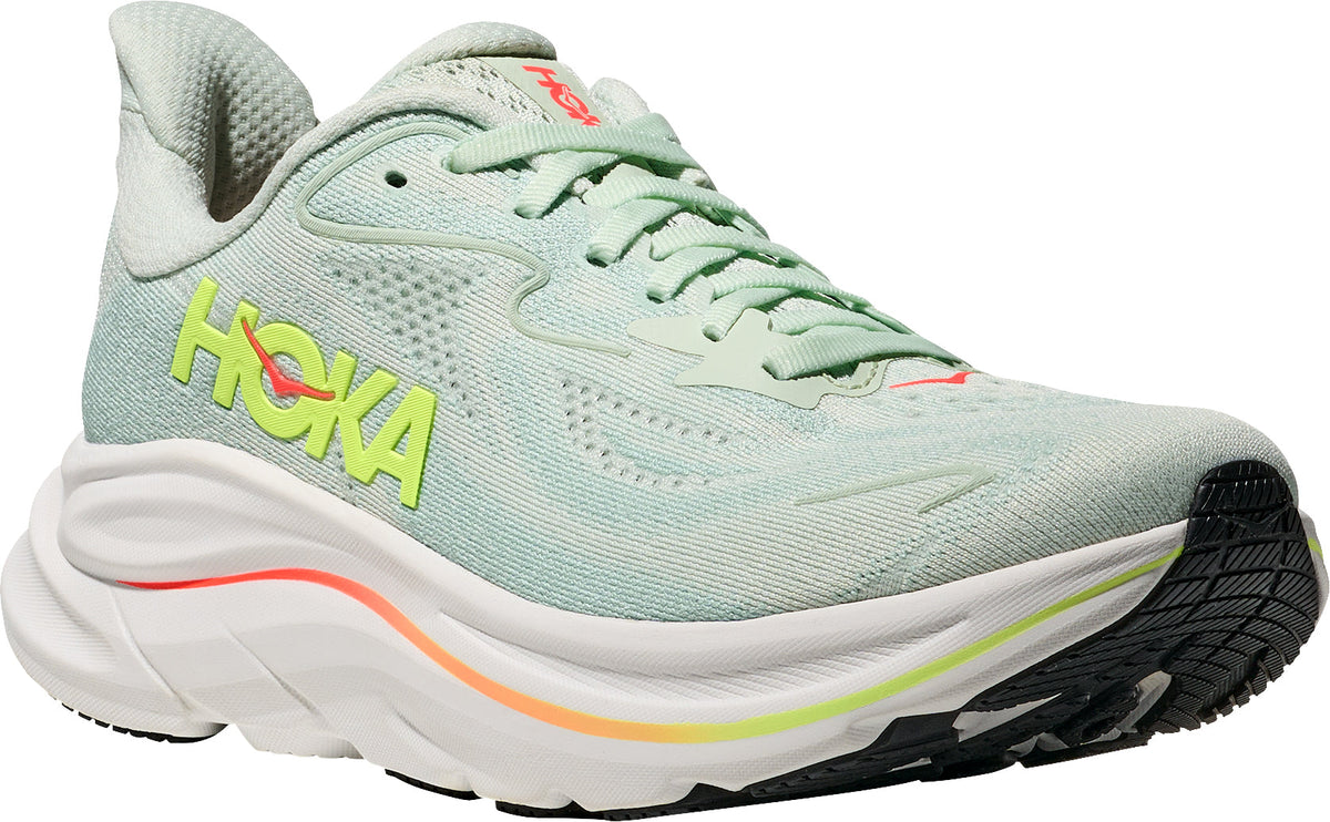 Hoka Clifton 10 Womens Running Shoes - Green
