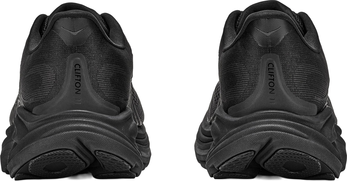 Hoka Clifton 11 WIDE FIT Womens Running Shoes - Black