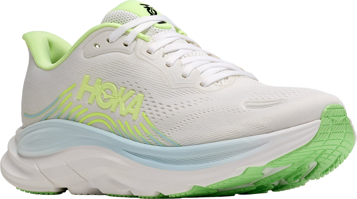 Hoka Clifton 11 WIDE FIT Womens Running Shoes - White
