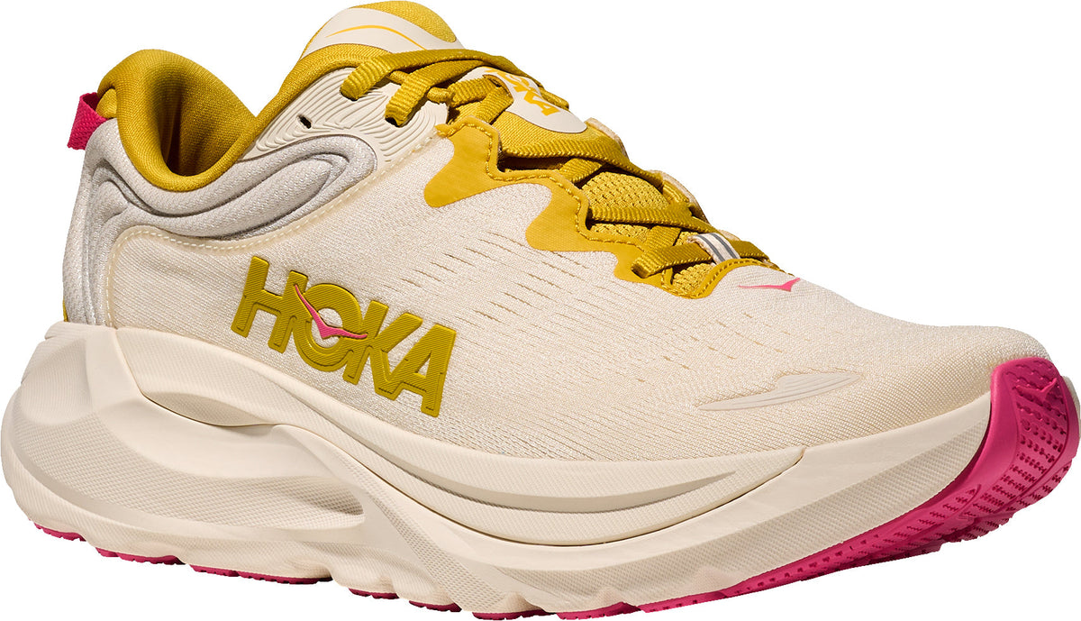 Hoka Gaviota 6 Womens Running Shoes - Cream