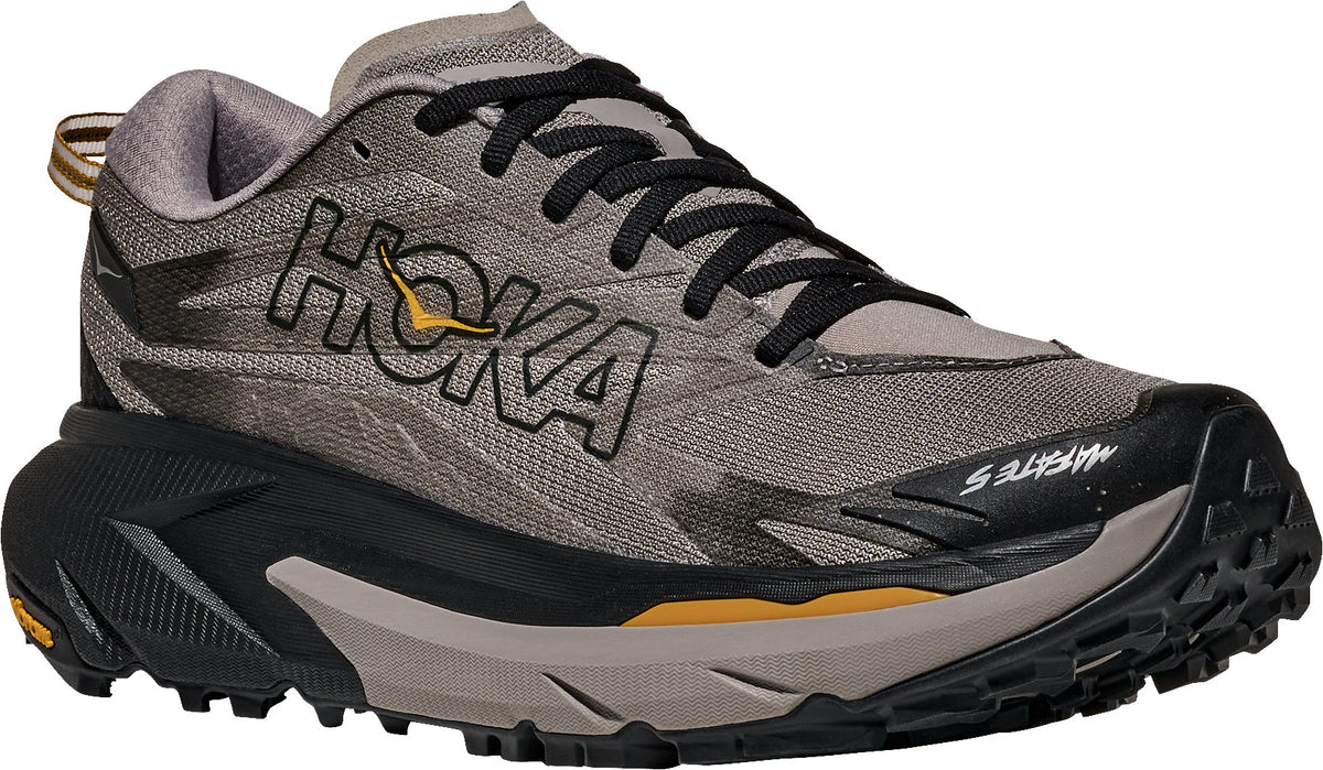 Hoka Mafate 5 Mens Trail Running Shoes - Grey