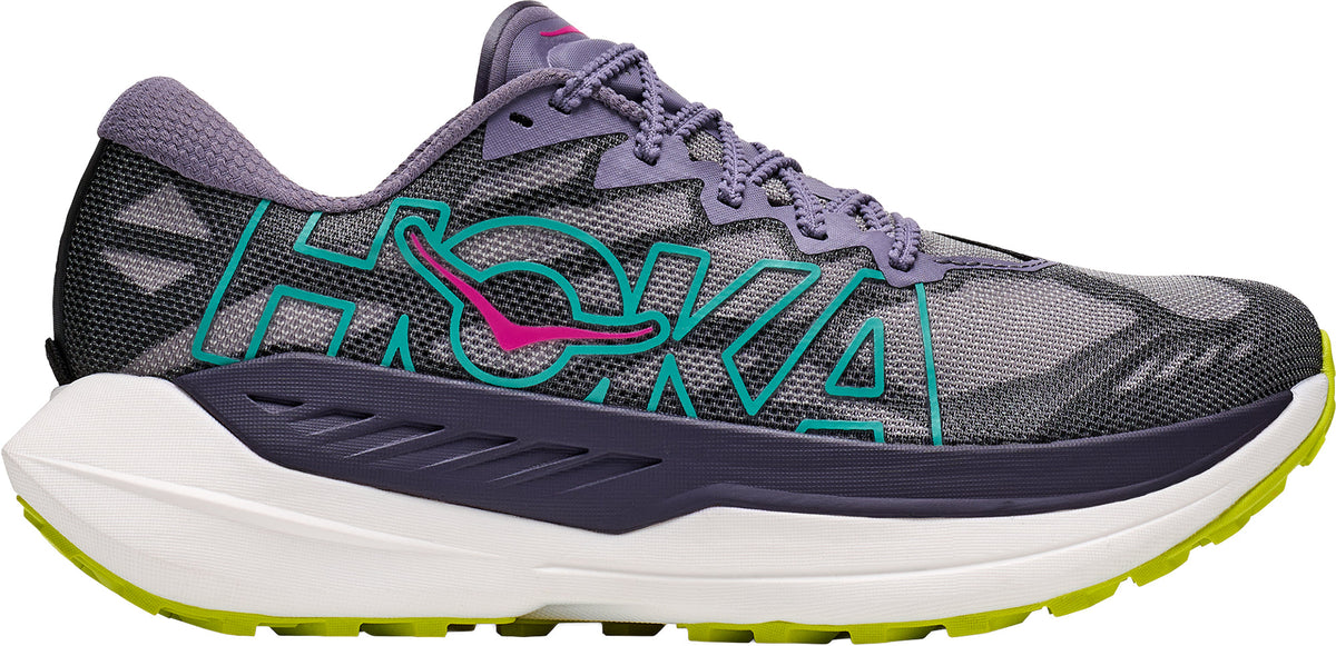 Hoka Rocket X Womens Trail Running Shoes - Purple