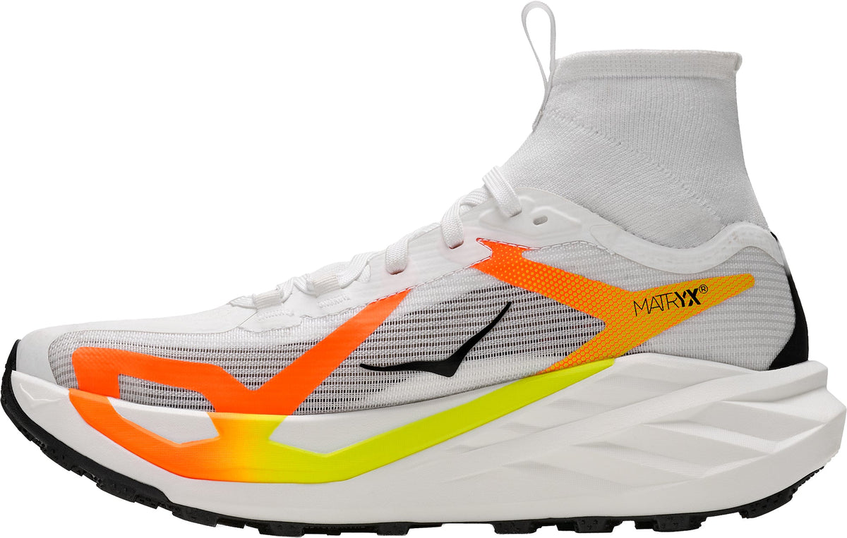 Hoka Tecton X 4 Womens Trail Running Shoes - White