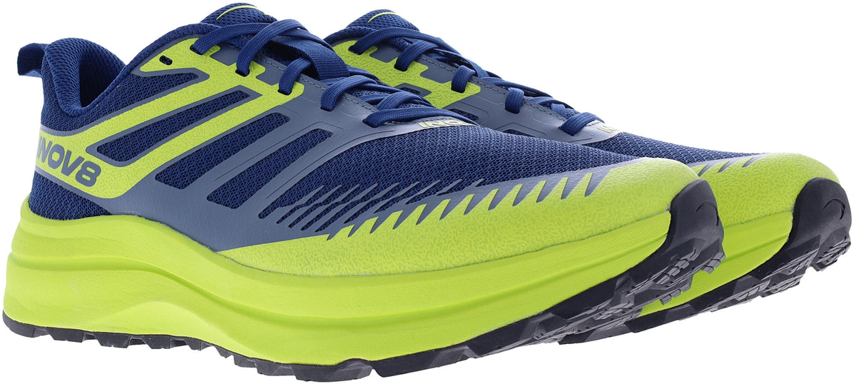 Inov8 TrailFly Max WIDE FIT Mens Trail Running Shoes - Blue
