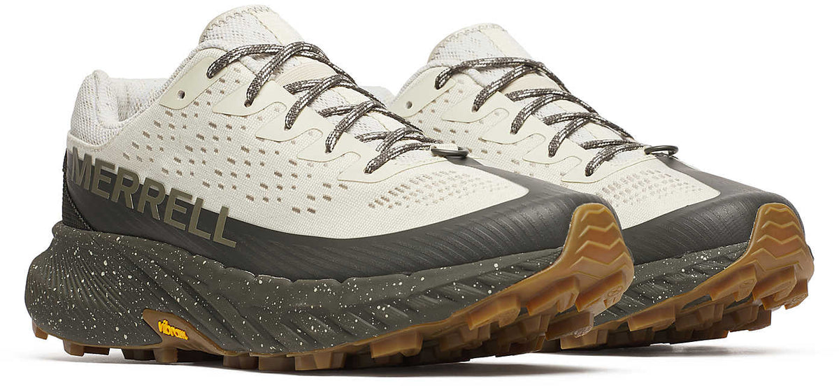 Merrell Agility Peak 5 Mens Trail Running Shoes - Cream