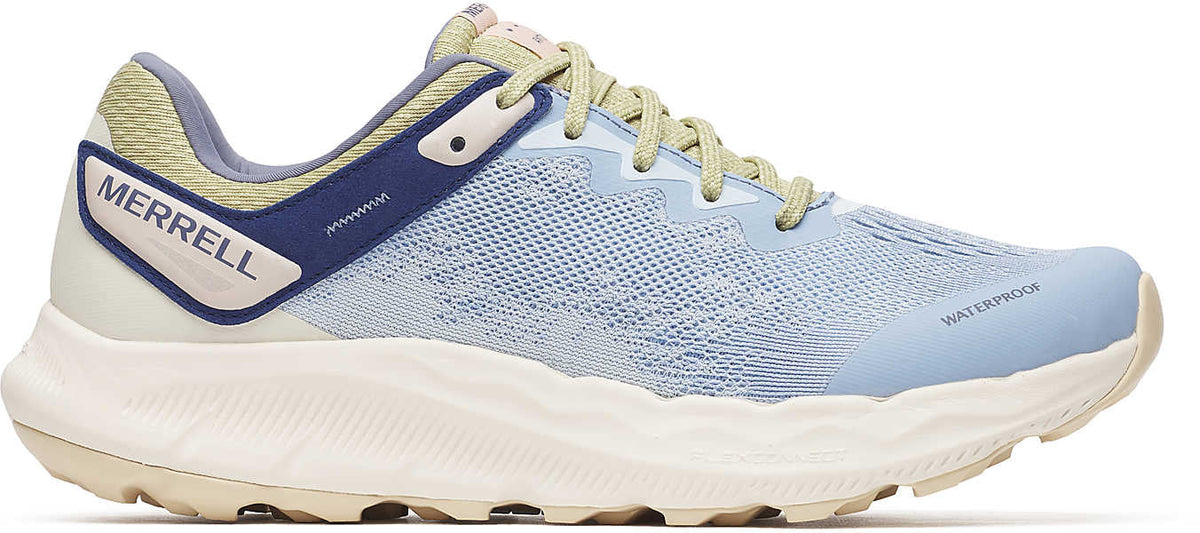 Merrell Antora 4 Waterproof Womens Trail Running Shoes - Blue