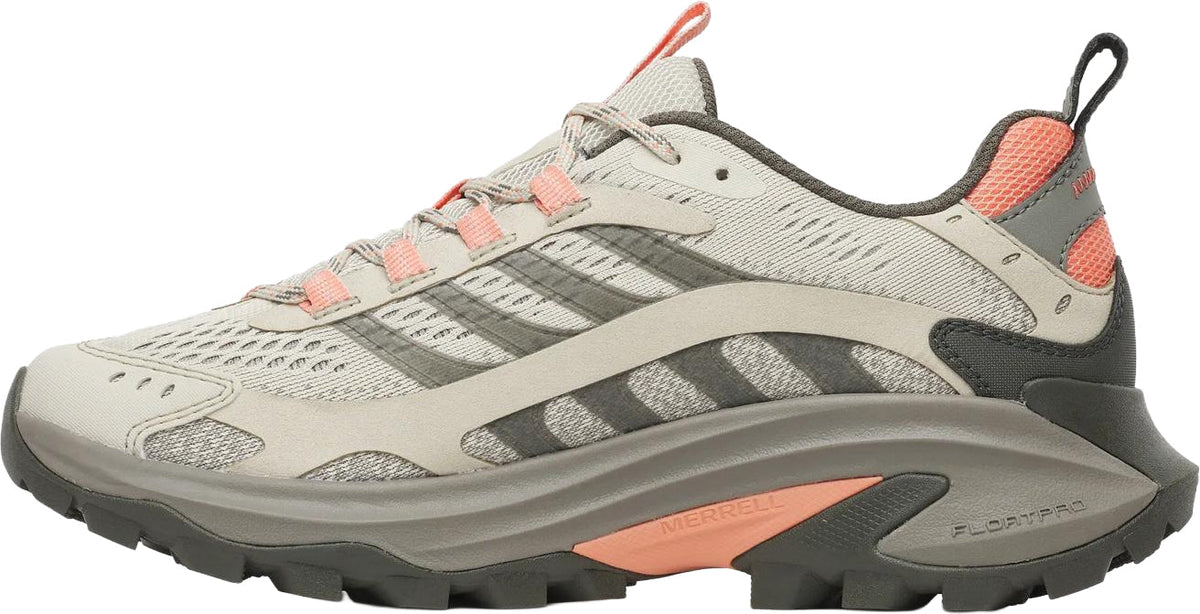 Merrell Moab Speed 2 Womens Walking Shoes - Grey