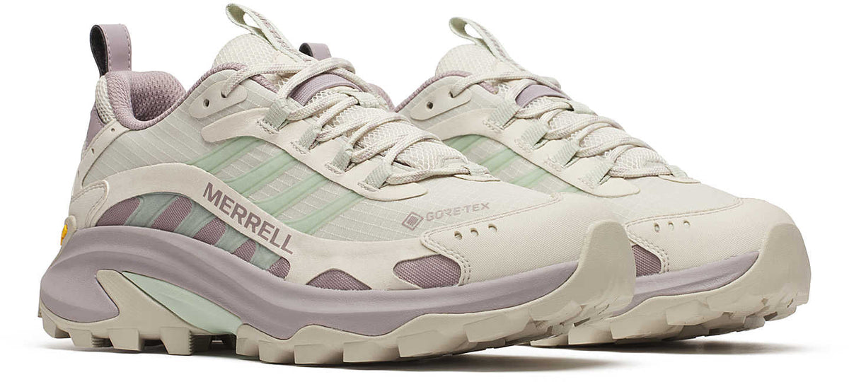 Merrell Moab Speed 2 GORE-TEX Womens Walking Shoes - Cream