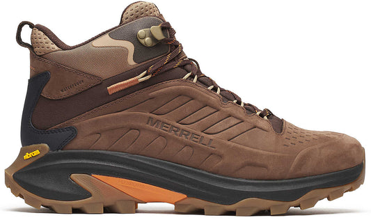 Merrell Moab Speed 2 Leather Mid Waterproof Mens Walking Boots - Brown