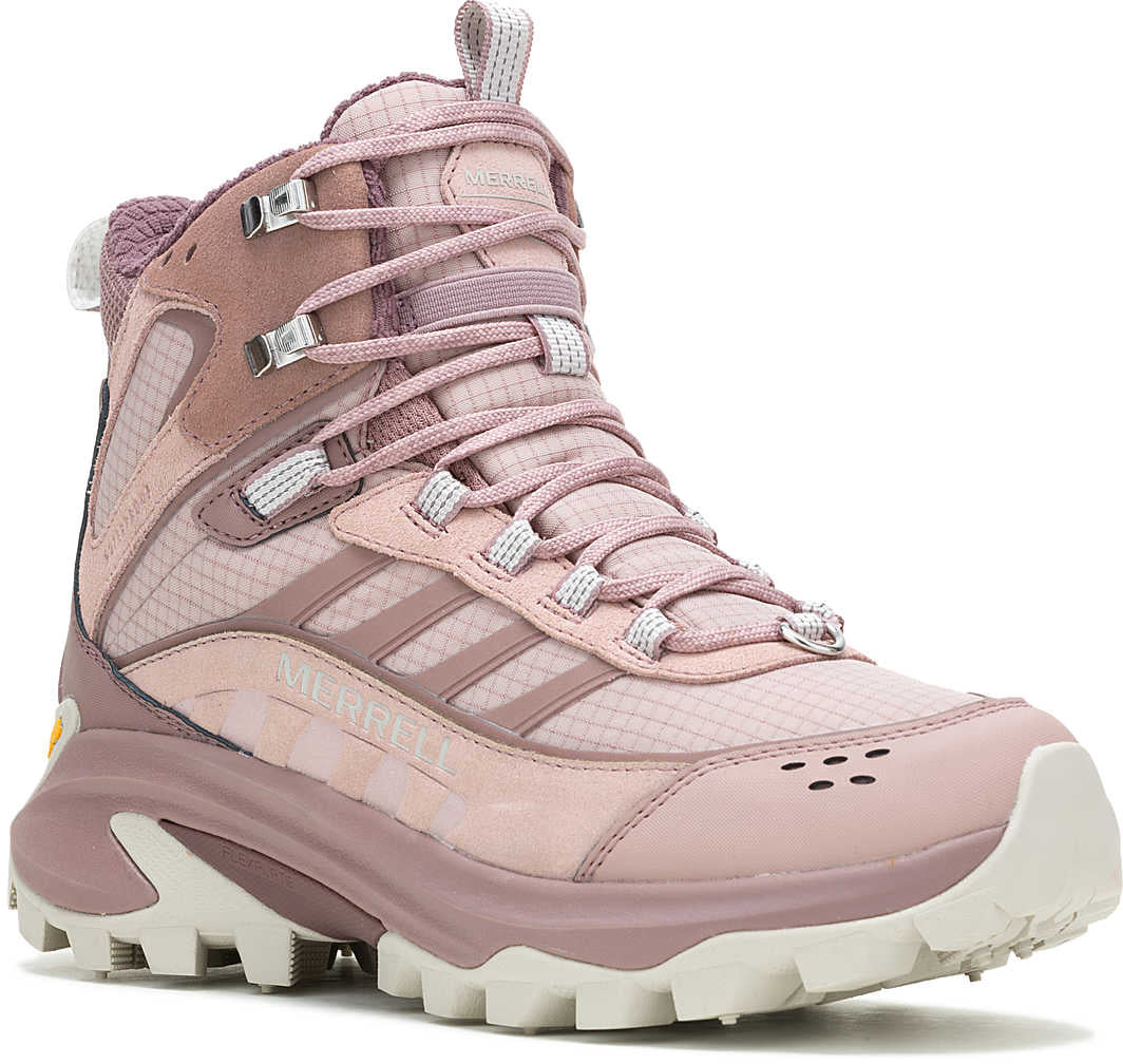 Merrell Moab Speed 2 Thermo Mid Waterproof Womens Walking Boots - Pink