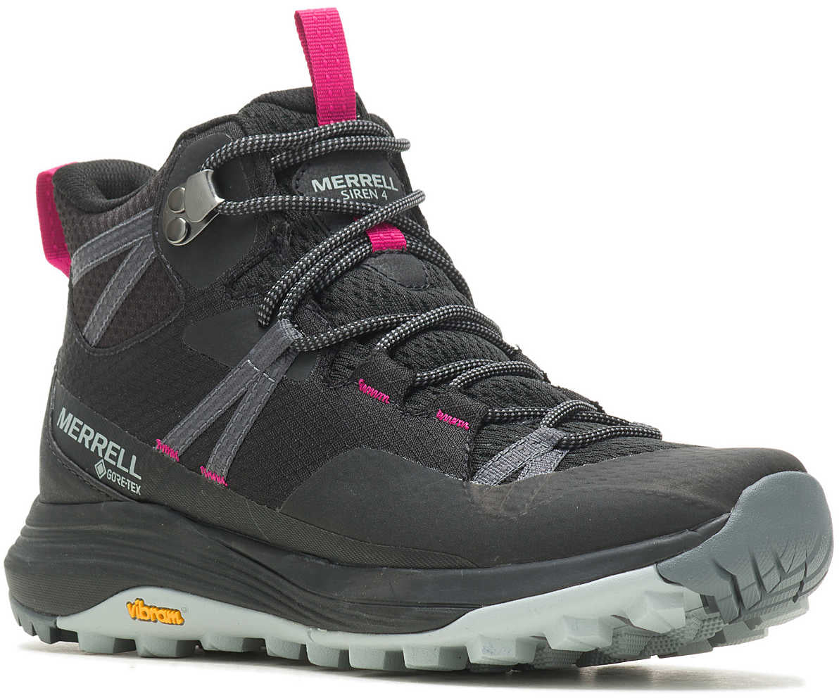 Merrell Siren 4 Mid GORE-TEX Womens Walking Boots - Black
