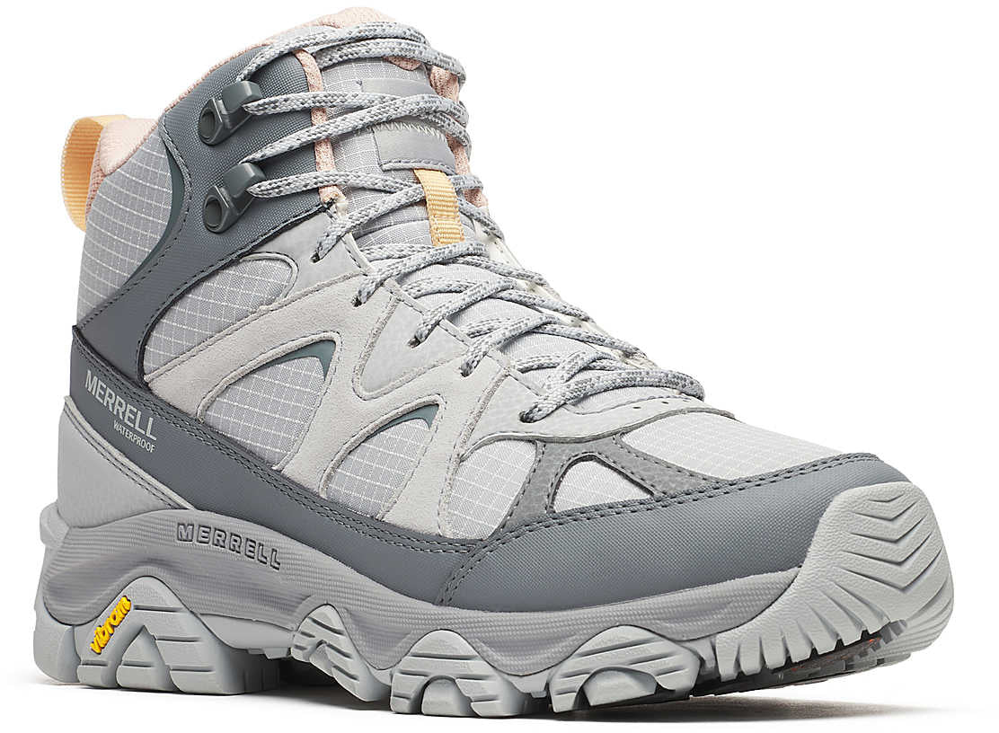 Merrell Thermo Snow Grip Mid Waterproof Womens Walking Boots - Grey