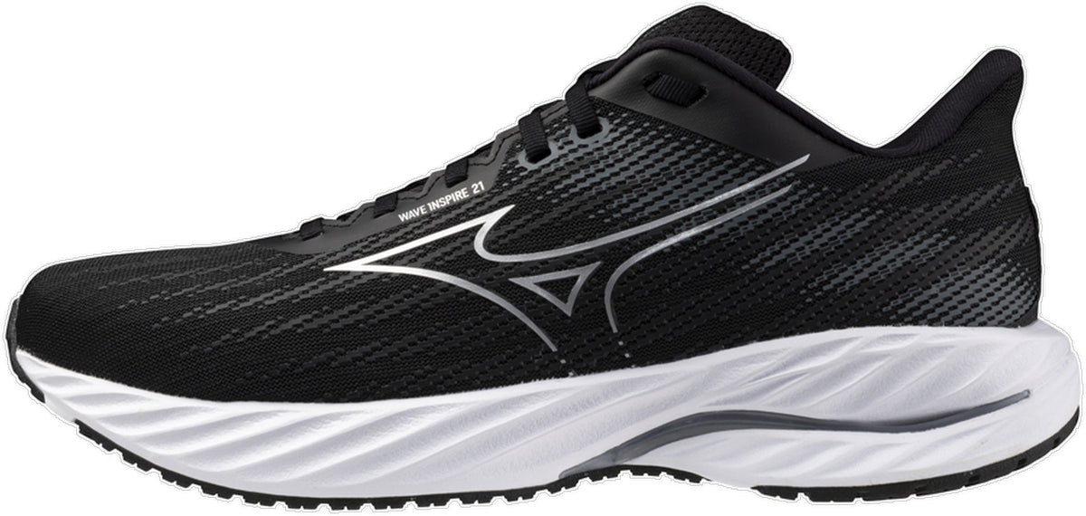 Mizuno Wave Inpsire 21 Mens Running Shoes - Black