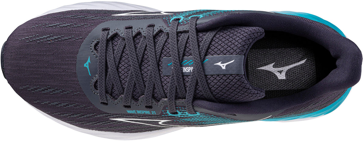 Mizuno Wave Inspire 21 Mens Running Shoes - Grey
