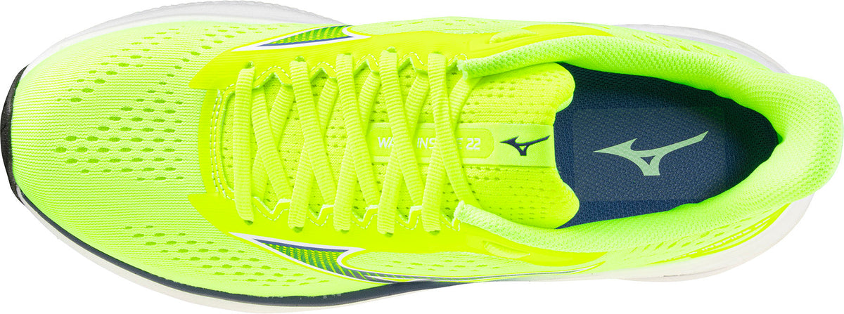 Mizuno Wave Inspire 22 Mens Running Shoes - Yellow