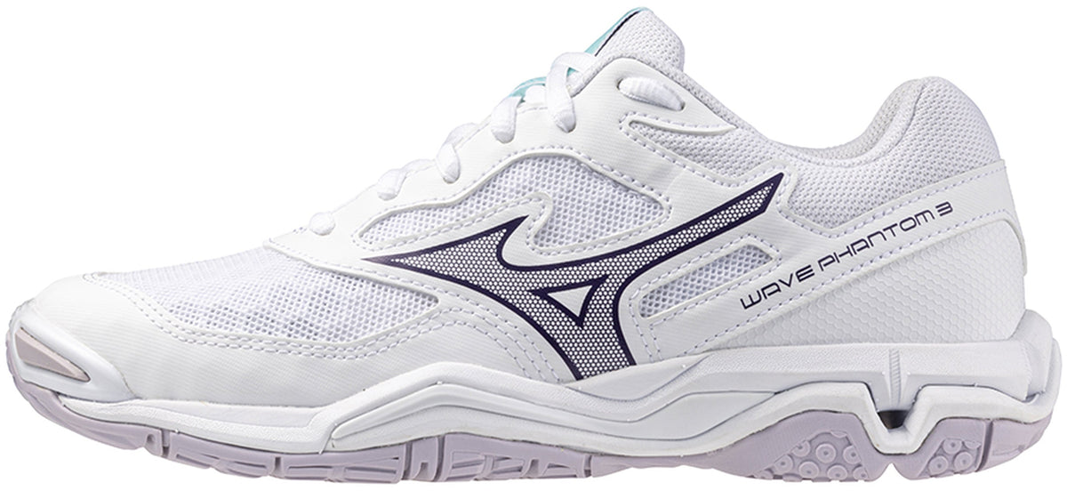 Mizuno Wave Phantom 3 Womens Court Shoes - White