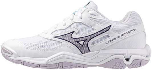 Mizuno Wave Phantom 3 Womens Court Shoes - White