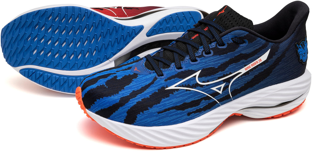 Mizuno Wave Rider 28 Mens Running Shoes - Blue