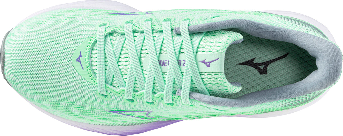 Mizuno Wave Rider 28 Womens Running Shoes - Green