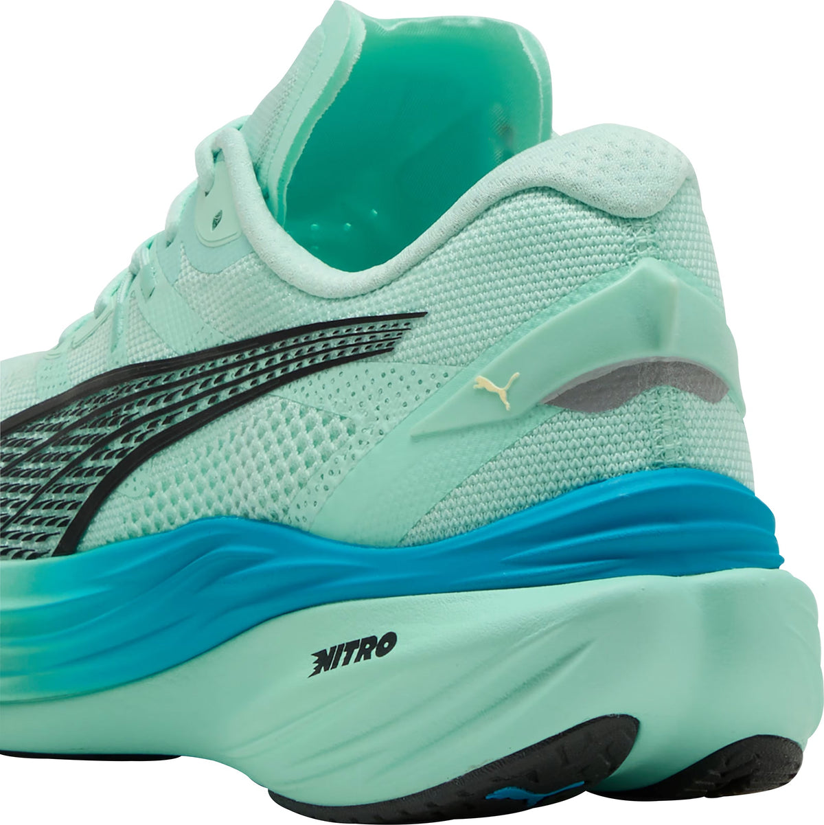Puma Deviate Nitro 3 Mens Running Shoes - Green