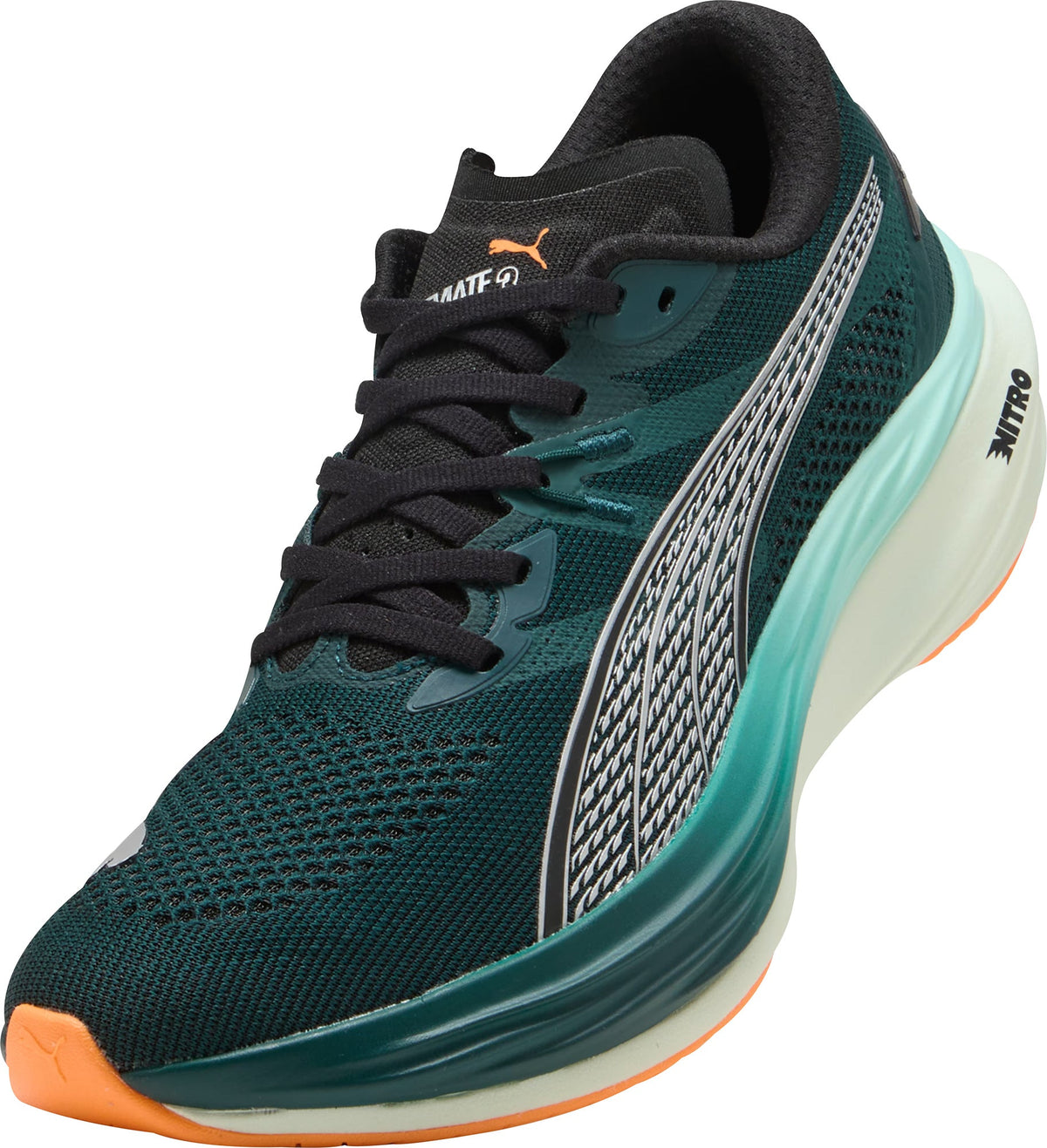 Puma Deviate Nitro 3 Mens Running Shoes - Green