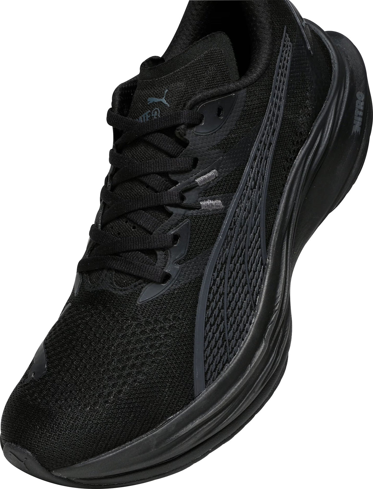 Puma Deviate Nitro 3 WIDE FIT Mens Running Shoes - Black