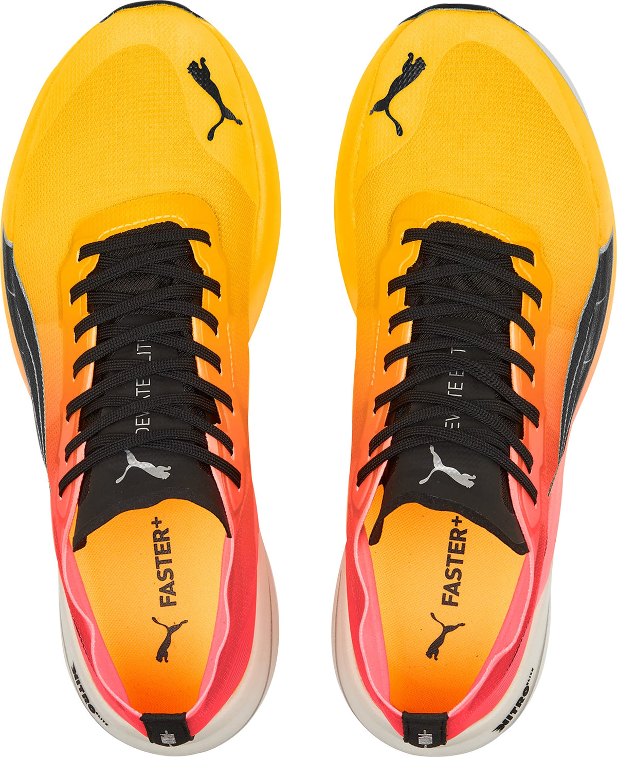 Puma Deviate Nitro Elite Mens Running Shoes - Yellow