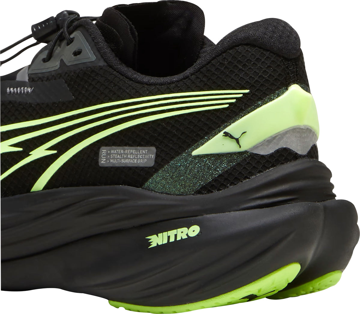 Puma Deviate Nitro 3 WTR+ Womens Running Shoes - Black
